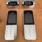 Siemens Gigaset SL78H duo + basis SL785 DECT telefoon, Ophalen, Gebruikt, 2 handsets