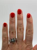 X879 Prachtige zilveren Perli ring (verstelbaar), Sieraden, Tassen en Uiterlijk, Ophalen of Verzenden, Zilver, Ring