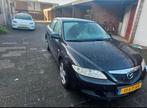 Mazda 6 2.0 SDN Touring AUT 2003 Zwart, Auto's, Mazda, 65 €/maand, 142 pk, 4 cilinders, Zwart