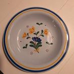 Diep Bord Gien Normandie - Bloem Decor, Antiek en Kunst, Ophalen of Verzenden