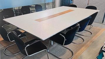 Vergadertafel, 10 persoons, 320x180cm beschikbaar voor biedingen