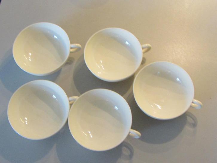 Kop en schotels Petrus Regout vorm Maas., Antiek en Kunst, Antiek | Servies los, Ophalen of Verzenden