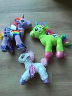 3 mooie unicorn, eenhoorn knuffels., Kinderen en Baby's, Speelgoed | Knuffels en Pluche, Ophalen of Verzenden, Zo goed als nieuw