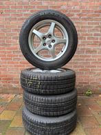 Banden op Lichtmetalen Velgen Winterbanden 205/65R16 5graads, Gebruikt, 16 inch, Banden en Velgen, Personenwagen
