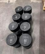 Vaste Rubbberen Pu Dumbells 2x44kg , 2x46kg ,2x48kg , 2x52kg, Sport en Fitness, Fitnessmaterialen, Ophalen, Gebruikt, Dumbbell