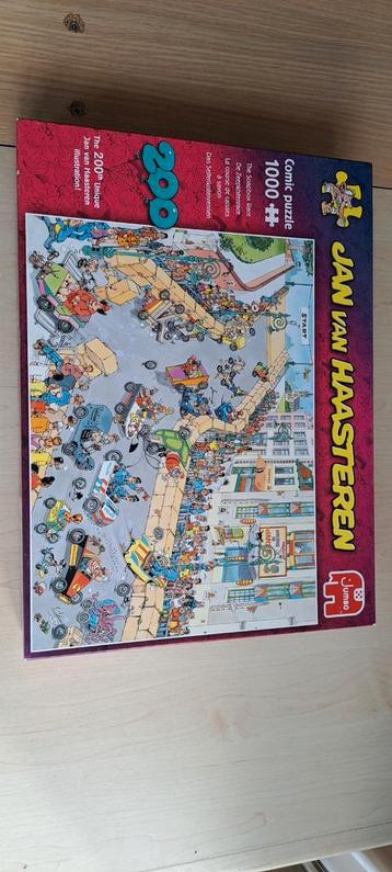 Jan van Haasteren - De Zeepkistenrace - 200e Illustratie beschikbaar voor biedingen