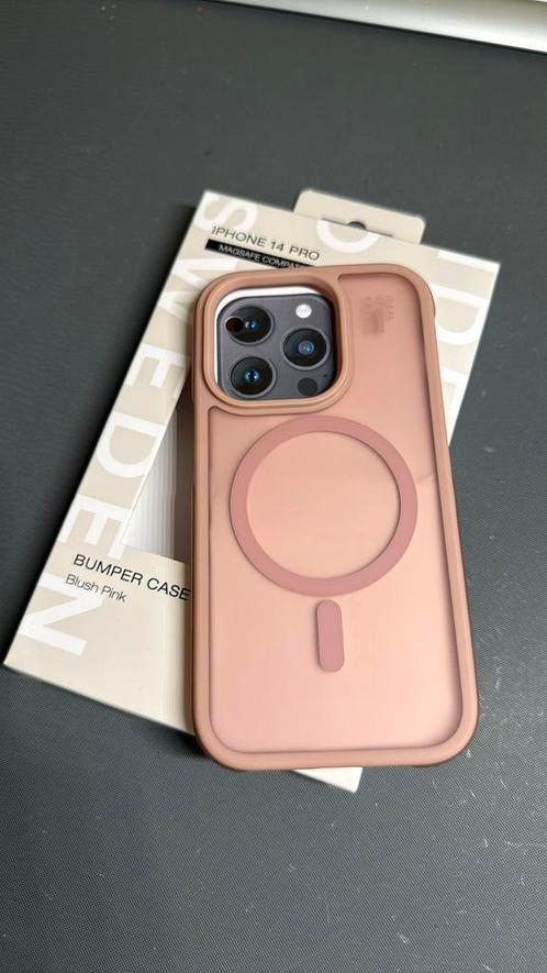 iDeal of Sweden Bumper Case MagSafe Blush Pink iPhone 14 Pro, Telecommunicatie, Mobiele telefoons | Hoesjes en Frontjes | Apple iPhone
