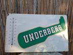 Emaillebord Underberg, Ophalen of Verzenden, Zo goed als nieuw, Reclamebord