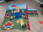 Brandweerman Sam dekbedovertrek + kussen, Kinderen en Baby's, Kinderkamer | Beddengoed, Jongetje of Meisje, Dekbedovertrek, Ophalen of Verzenden