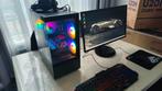 Super Game Pc i7 7700, 16gb, rx580 8gb, SSD, 24'' Monitor!, Computers en Software, Met monitor, B, Virtual Reality, Ophalen of Verzenden