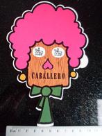 sticker caballero logo boerin carnaval, Verzenden, Zo goed als nieuw, Merk