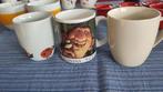 Diverse mokken set lieveheersbeestje, trol, effen crème, Ophalen of Verzenden, Nieuw