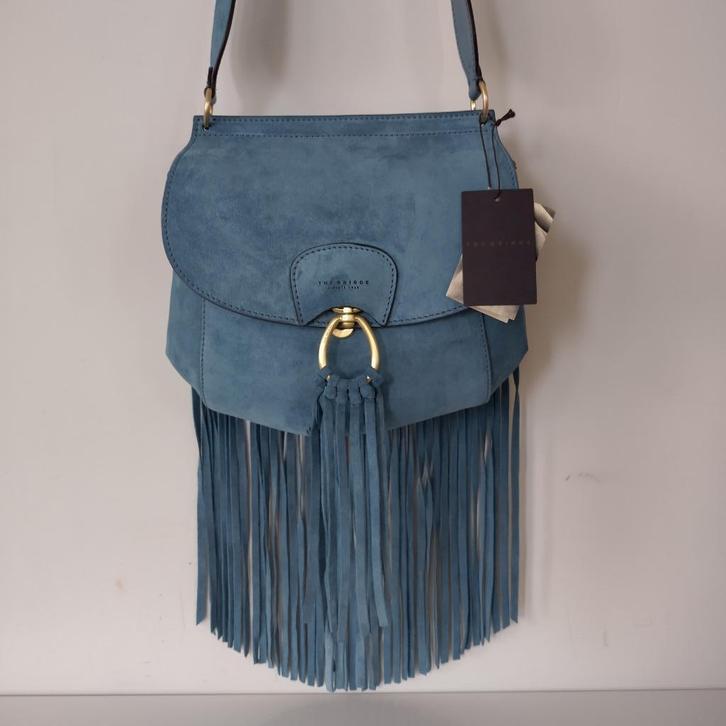 The Bridge - Saddle bag - Nieuw - Sky blue, Sieraden, Tassen en Uiterlijk, Tassen | Damestassen, Nieuw, Handtas, Blauw, Verzenden