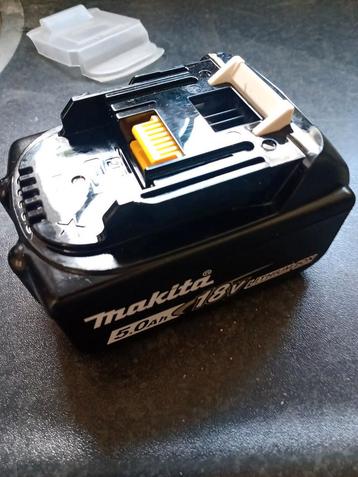 2 st. Makita accu's 18V 5Ah beschikbaar voor biedingen