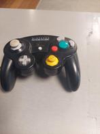 Gamecube Controller (Zwart), Spelcomputers en Games, Overige genres, 1 speler, Ophalen of Verzenden, Zo goed als nieuw