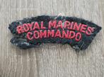 Schoudertitel Royal Marines Commando., Verzamelen, Militaria | Tweede Wereldoorlog, Ophalen of Verzenden, Marine, Engeland, Embleem of Badge