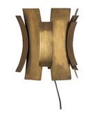 Wandlamp Be Pure home, messing kleur, Verzenden, Nieuw, Metaal, Modern