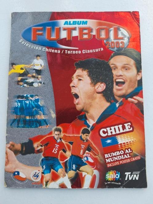 Plaatjesalbum Chili Futbol 2003 (Salo, geen Panini), Verzamelen, Sportartikelen en Voetbal, Gebruikt, Poster, Plaatje of Sticker
