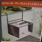 Balkon tafel, Ophalen