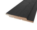 Channelsiding zwart gespoten, Ophalen, Nieuw, 250 cm of meer, Palen