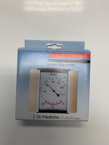 Hygrometer of Thermometer Dr. Friedrichs nieuw in doos