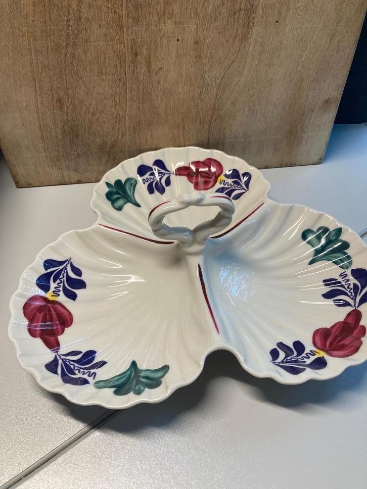 Boerenbont schelpenschaal, Antiek en Kunst, Antiek | Servies los, Verzenden