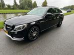 Mercedes-Benz C-Klasse C180 1.8 Estate 2017 Zwart, Auto's, 4 cilinders, 157 pk, Zwart, Stationwagon