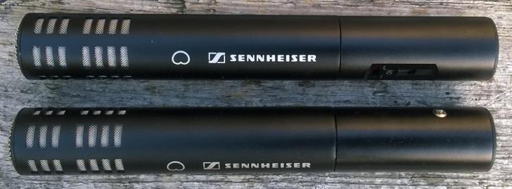 Microfoon Sennheiser ME64 met voedingsmodule, Muziek en Instrumenten, Microfoons, Zo goed als nieuw, Zangmicrofoon, Ophalen of Verzenden