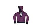 L.O.G.G H&M roze paars Y2K striped v-neck hoodie dames XS, H&M, Ophalen of Verzenden, Zo goed als nieuw, Roze