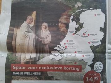 Actie krantsparen Dagje Wellness 6 spaarzegels beschikbaar voor biedingen