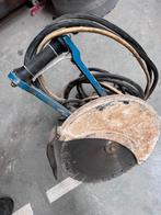 Hydraulische betonzaagmachine + drukventiel rond 400 mm, Doe-het-zelf en Verbouw, Gereedschap | Zaagmachines, Ophalen, Zo goed als nieuw