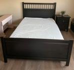Ikea bed bruin 140cm x 200cm, Huis en Inrichting, Slaapkamer | Bedden, Ophalen, Tweepersoons, 140 cm, Zo goed als nieuw