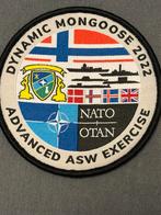 Embleem nato dynamic mongoose 2022, Verzenden, Marine, Nederland, Embleem of Badge