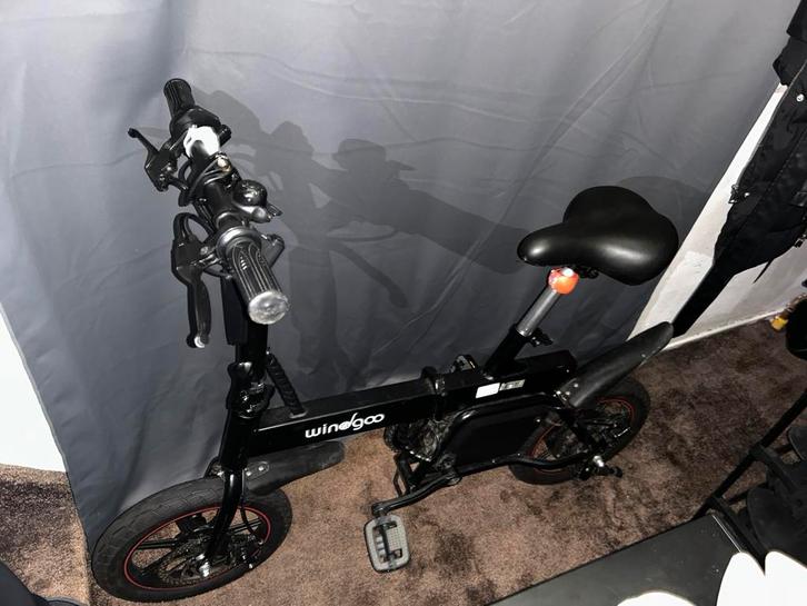 Windgoo B20 elektrische fiets – compact & inklapbaar, Fietsen en Brommers, Fietsen | Vouwfietsen, Zo goed als nieuw, Ophalen of Verzenden
