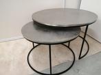 salontafel set 2 delig model Asher van Richmond Interiors, Huis en Inrichting, Tafels | Salontafels, Ophalen, 50 tot 100 cm, Richmond Interiors model Asher