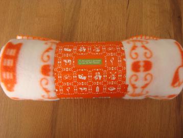 Fleece deken plaid Hollands Glorie nieuw 120 x 150 cm. beschikbaar voor biedingen