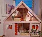 Roze poppenhuis, Ophalen of Verzenden, Poppenhuis