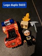 Lego duplo 2x brandweercommandant. 1x zonder zwaailicht., Ophalen of Verzenden, Zo goed als nieuw, Duplo