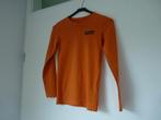 Oranje longsleeve van Vingino. mt 140, Kinderen en Baby's, Kinderkleding | Maat 140, Ophalen of Verzenden, Zo goed als nieuw, Vingino