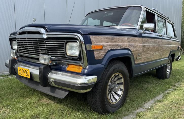 Jeep WAGONEER, Auto's, Jeep, Particulier, Wagoneer, 4x4, LPG, Stationwagon, Automaat, Geïmporteerd, Blauw, Gebruikt