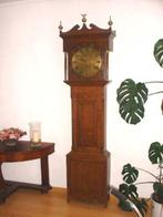 Fraaie Engelse staande klok met koperen plaat 1750, Antiek en Kunst, Antiek | Klokken, Ophalen