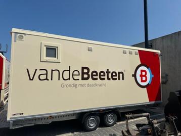 Deco/grond saneringstrailer Decontaminatiewagen beschikbaar voor biedingen