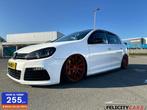 Volkswagen Golf 2.0 R 4-Motion leer airride 360pk dsg aut., 74 €/maand, 4 cilinders, 1984 cc, Wit