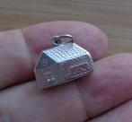 zilveren vintage bedel huisje [176], Overige merken, Verzenden, Zo goed als nieuw, 1 bedel