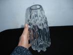 Vintage glazen vaas jaren 50 Orrefors / Sklo Union ??, Ophalen of Verzenden