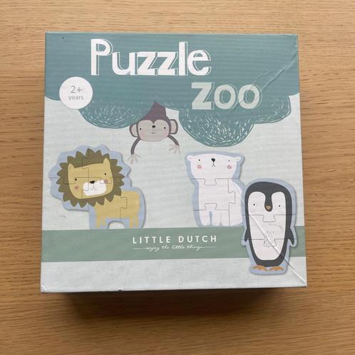 Little Dutch - Puzzle Zoo - 6 dieren puzzels, Kinderen en Baby's, Speelgoed | Kinderpuzzels, Gebruikt, 2 tot 4 jaar, Ophalen