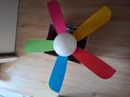 Mooie Madeira plafondventilator met lamp +afstandsbediening, Ophalen of Verzenden, Zo goed als nieuw, Lamp