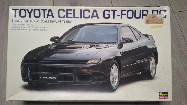 Toyota Celica GT Four RC modelbouwdoos 1:24, Hobby en Vrije tijd, Modelbouw | Auto's en Voertuigen, Zo goed als nieuw, Auto, Groter dan 1:32