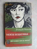 BOEK F. MAURIAC Thérèse DESQUEYROUX / Het EINDE van de NACHT, Boeken, Gelezen, Europa overig, Ophalen of Verzenden, François Mauriac