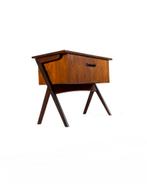 Vintage Deens Pallisander houten naaikistje ‘60, Ophalen of Verzenden, Zo goed als nieuw